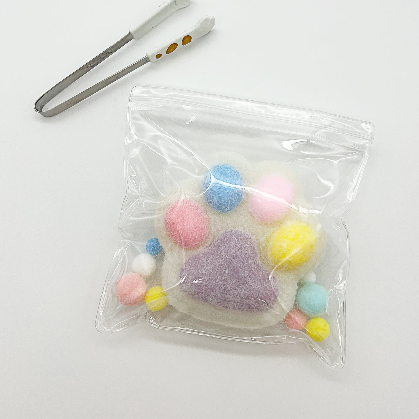 Giant Colorful Cat Paw Squishy Toy
