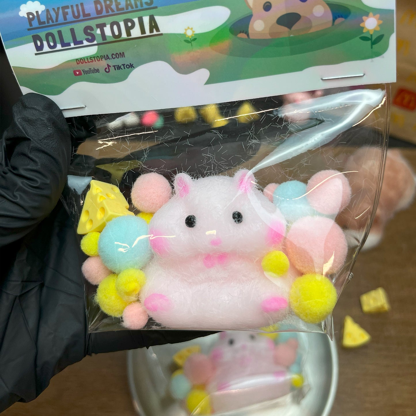 Cute Hamster Squishy Toy