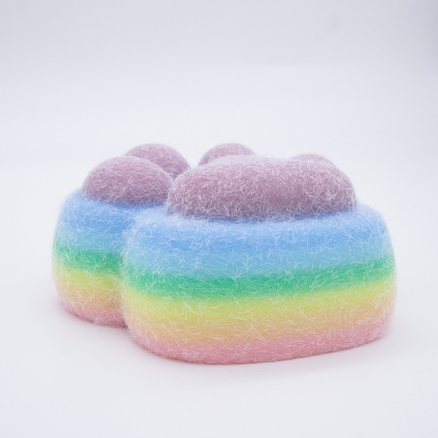 Giant Rainbow Cat Paw Squishy Toy