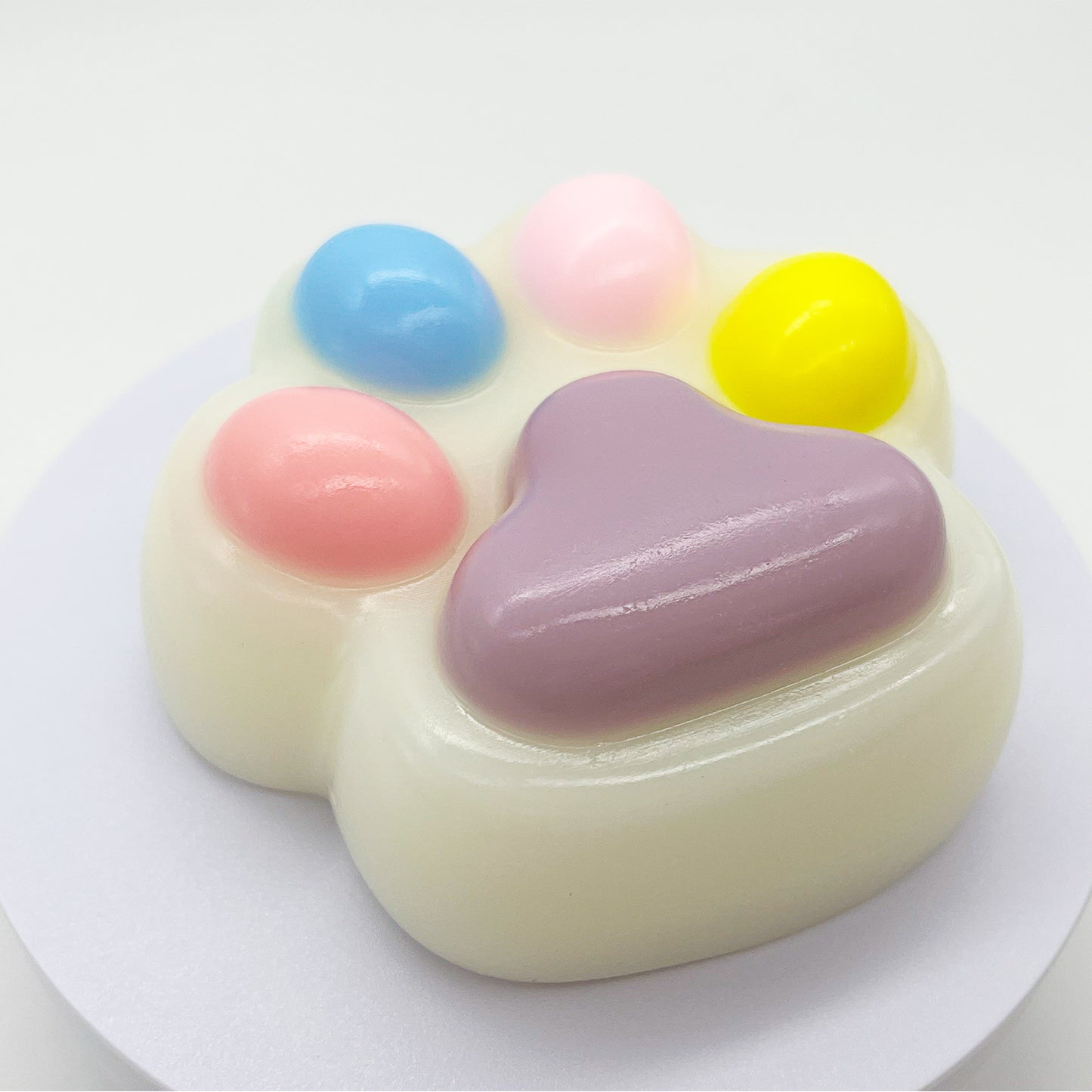 Giant Colorful Cat Paw Squishy Toy
