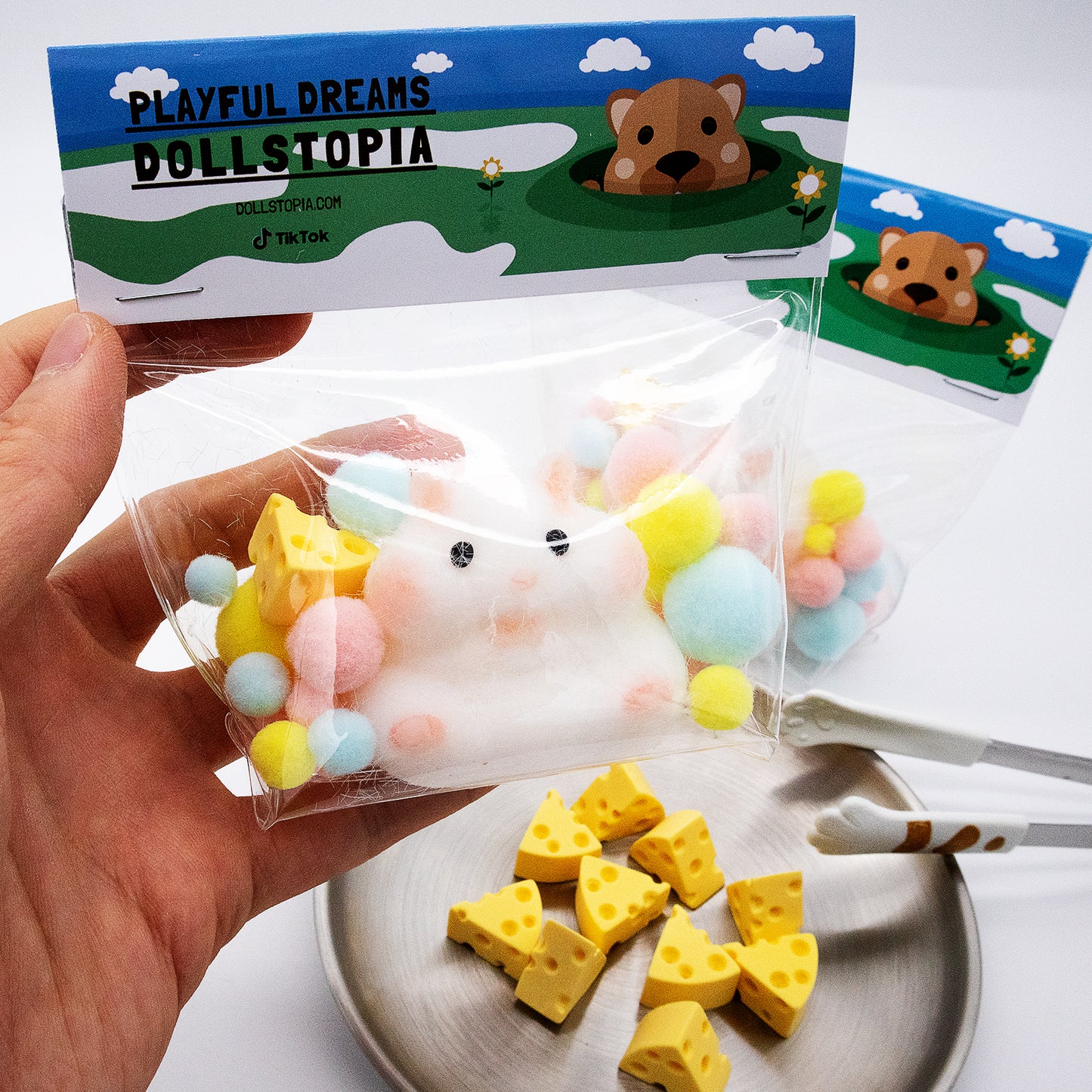 Cute Hamster Squishy Toy