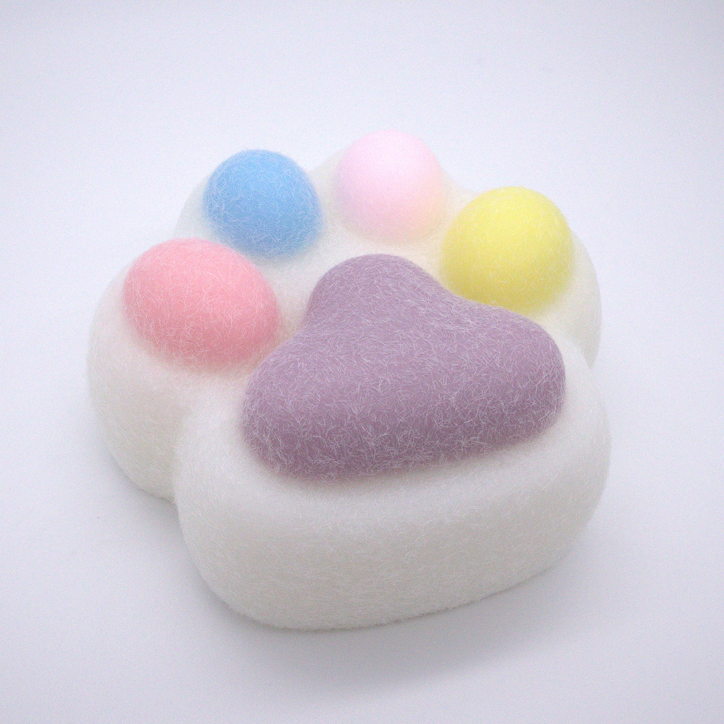 Giant Colorful Cat Paw Squishy Toy