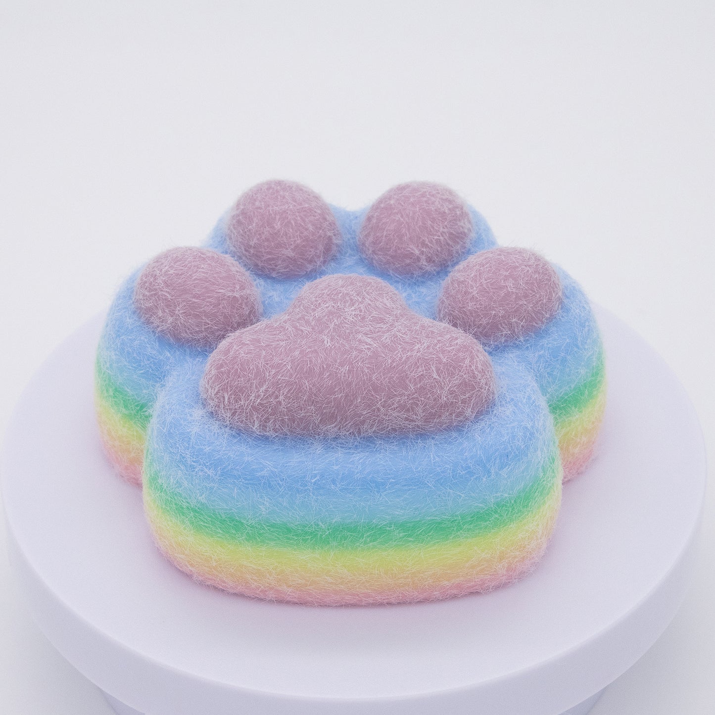 Giant Rainbow Cat Paw Squishy Toy
